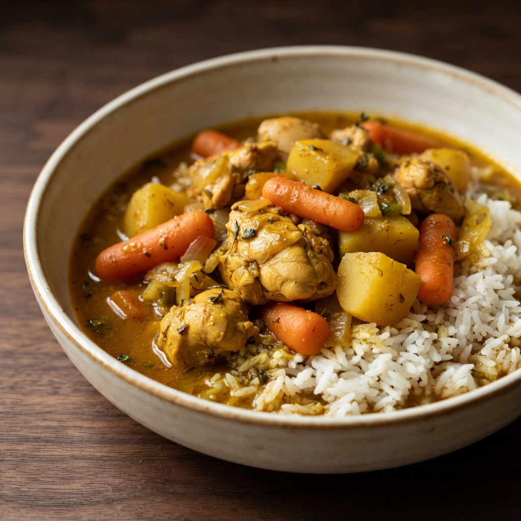 Pressure Cooker Jamaican-Style Chicken Curry