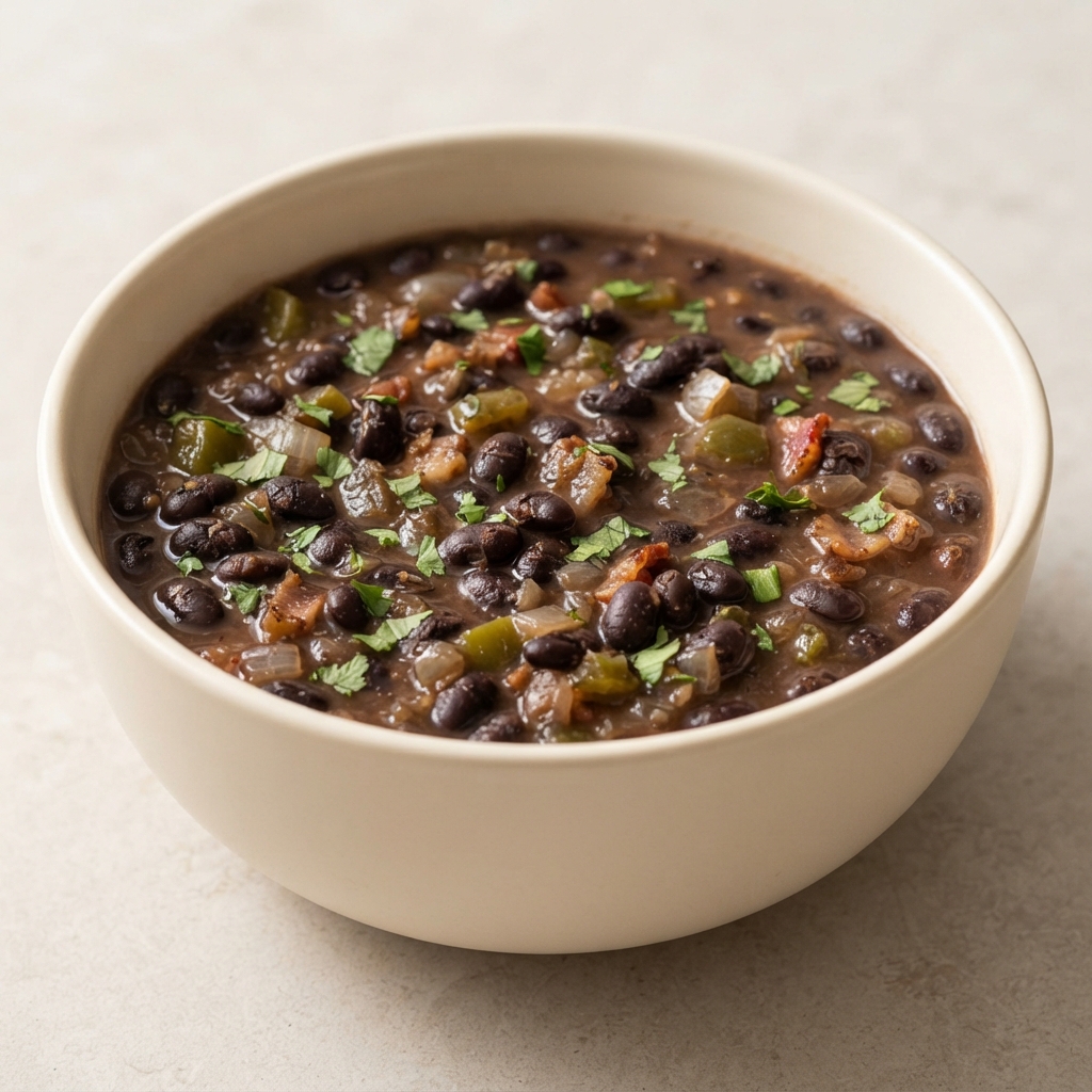 Quick Brazilian-Style Black Bean Stew