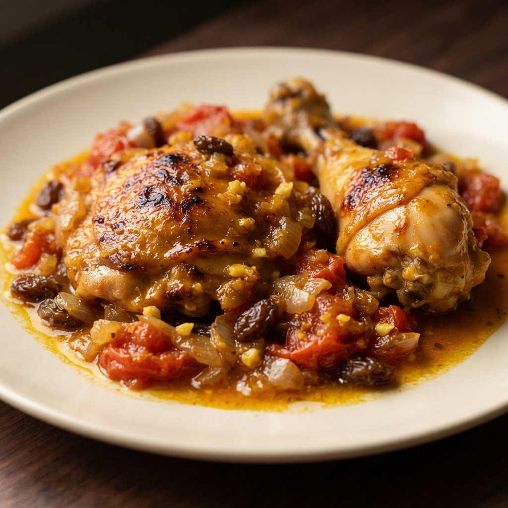 Greek-Style Braised Chicken