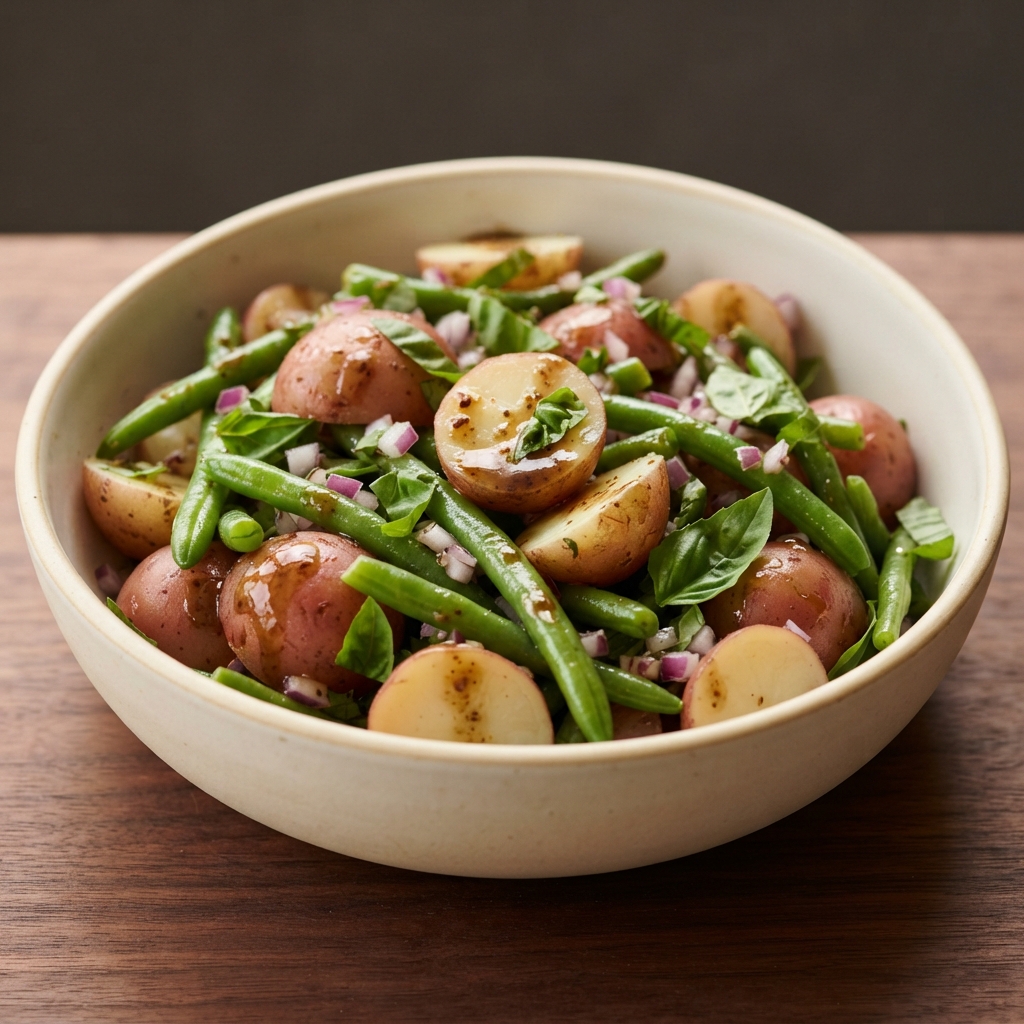 Potato and Green Bean Vinaigrette Salad