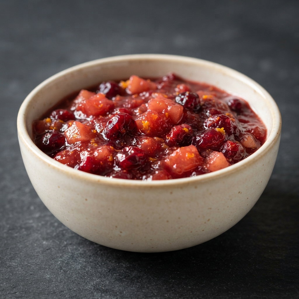Quince & Cranberry Spiced Chutney