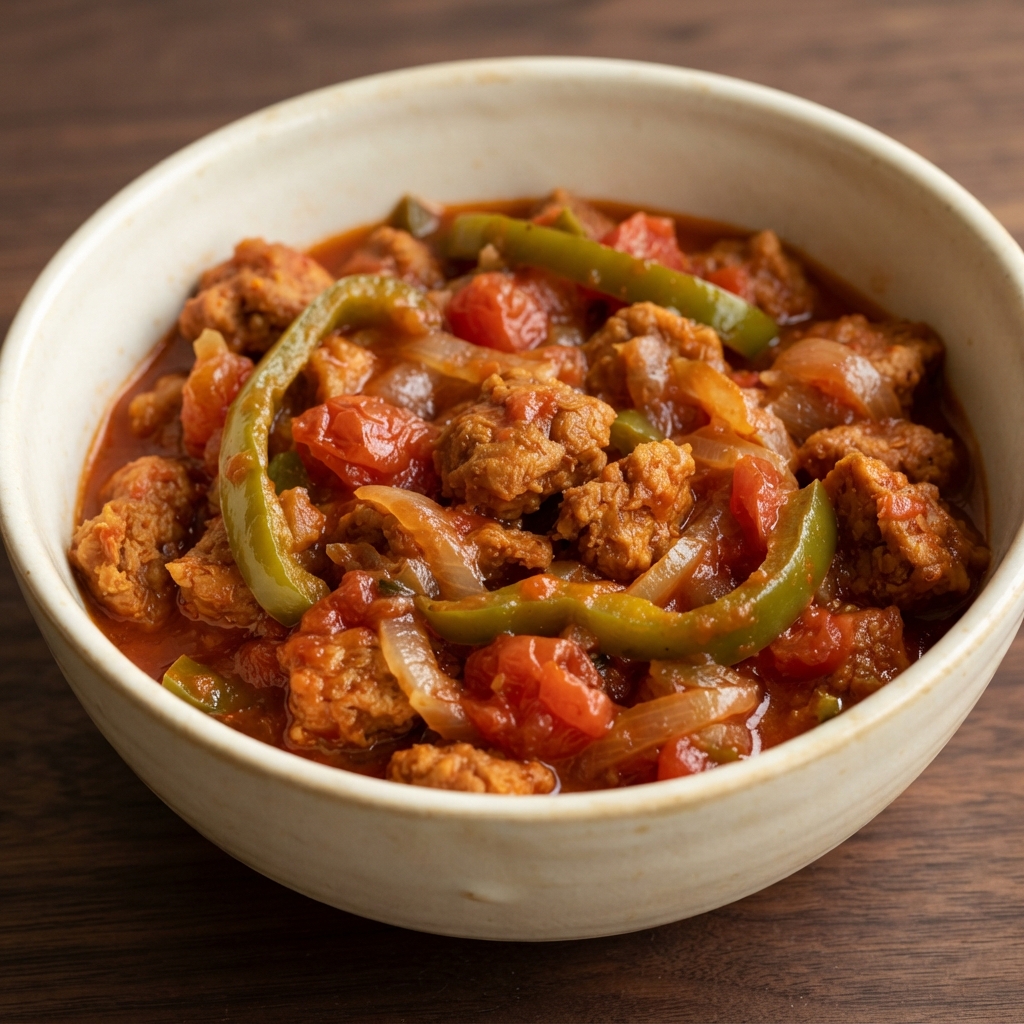 Vegetarian Mycoprotein Goulash
