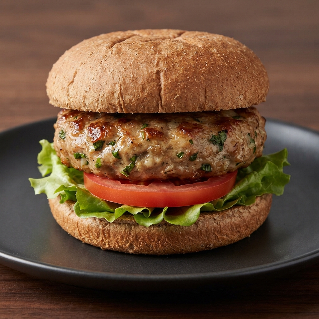 Herbed Turkey Basil Burgers