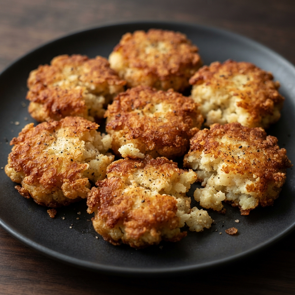Crispy Cauliflower Fritters