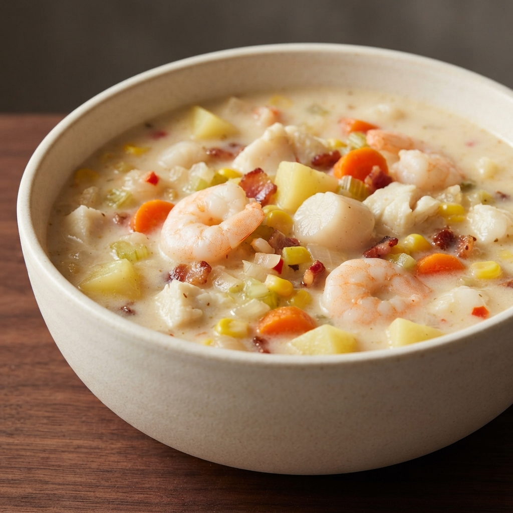 Slow-Cooker Fish Chowder