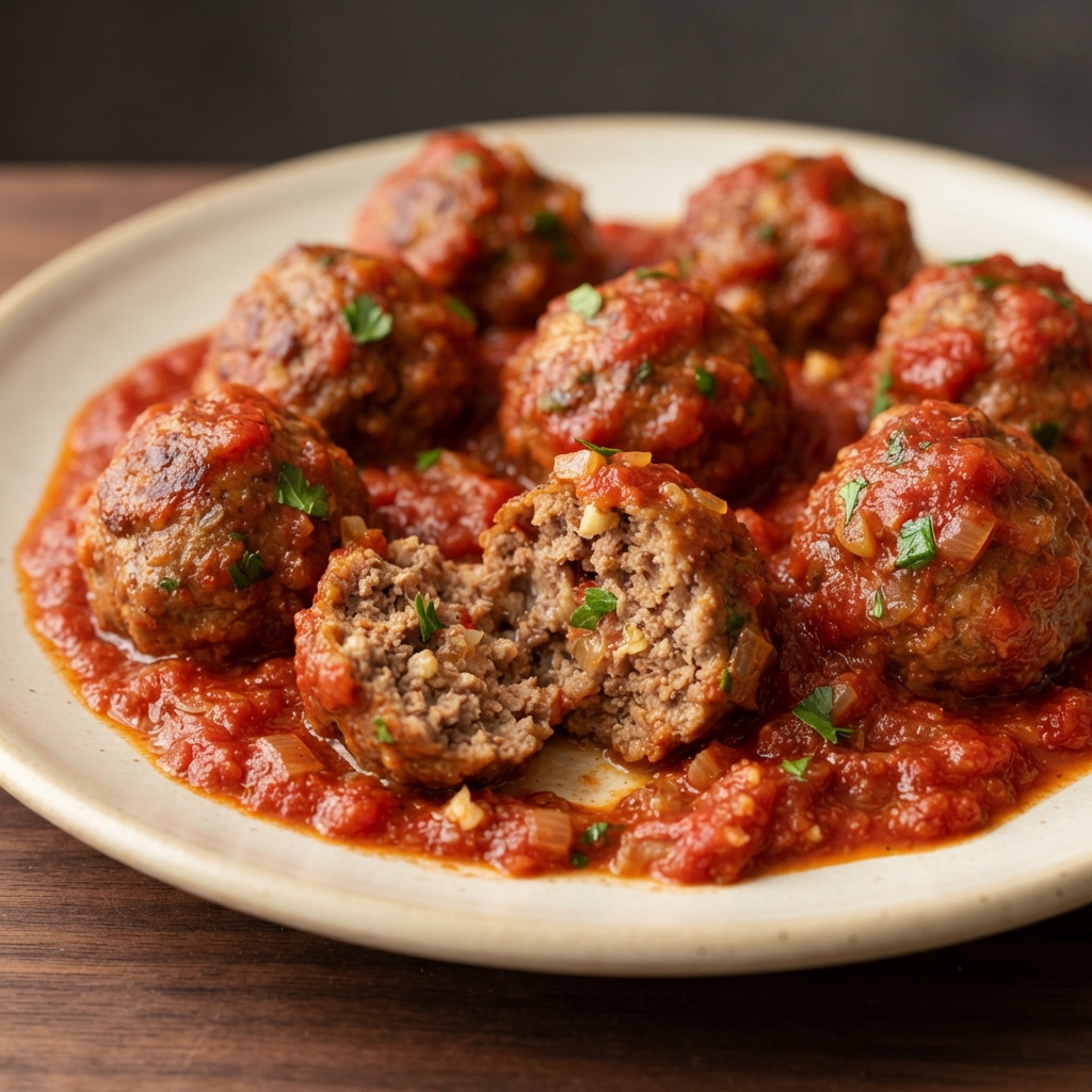 Italian-Style Gluten-Free Meatballs