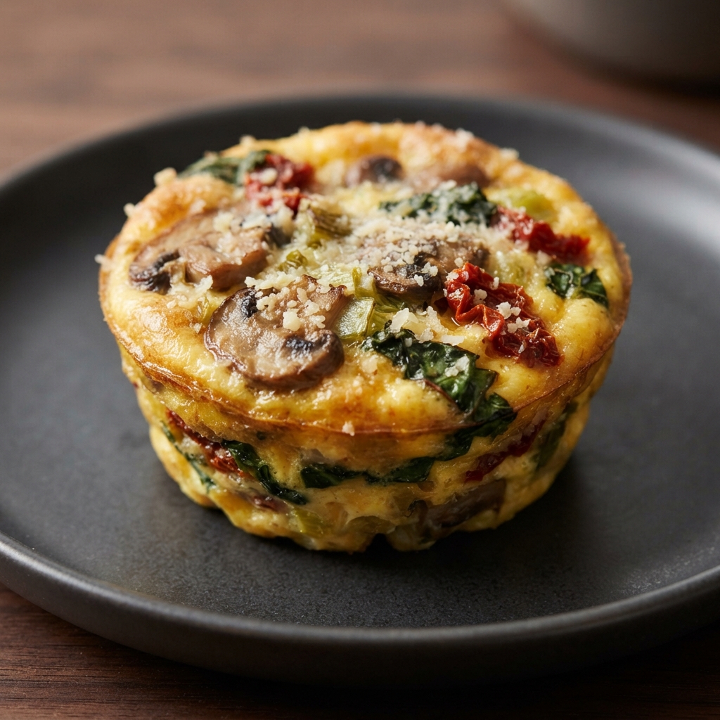 Bite-Size Veggie Frittatas