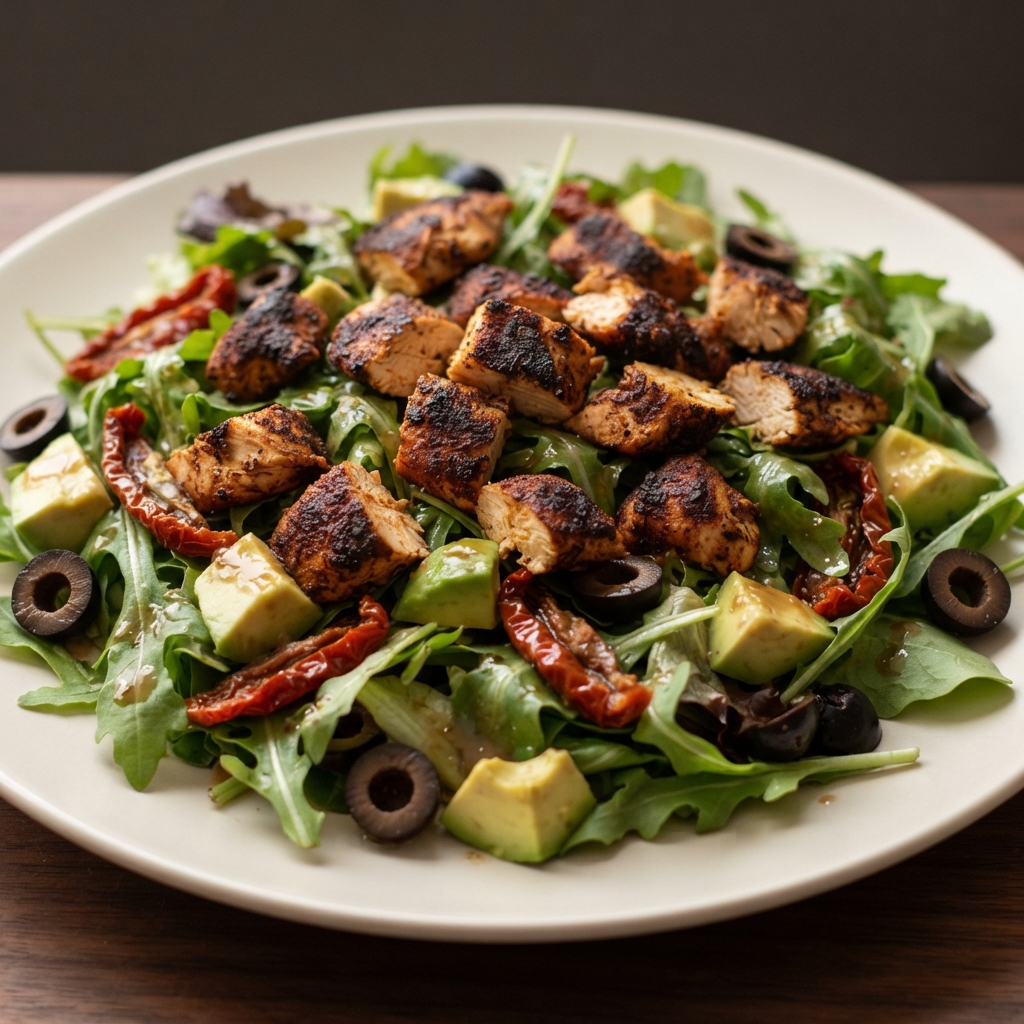 Bright Summer Blackened Chicken Salad
