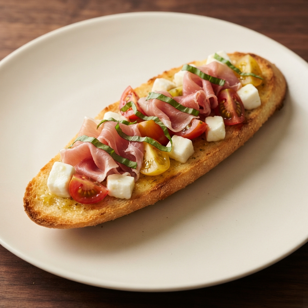 Antipasti Garlic Bread