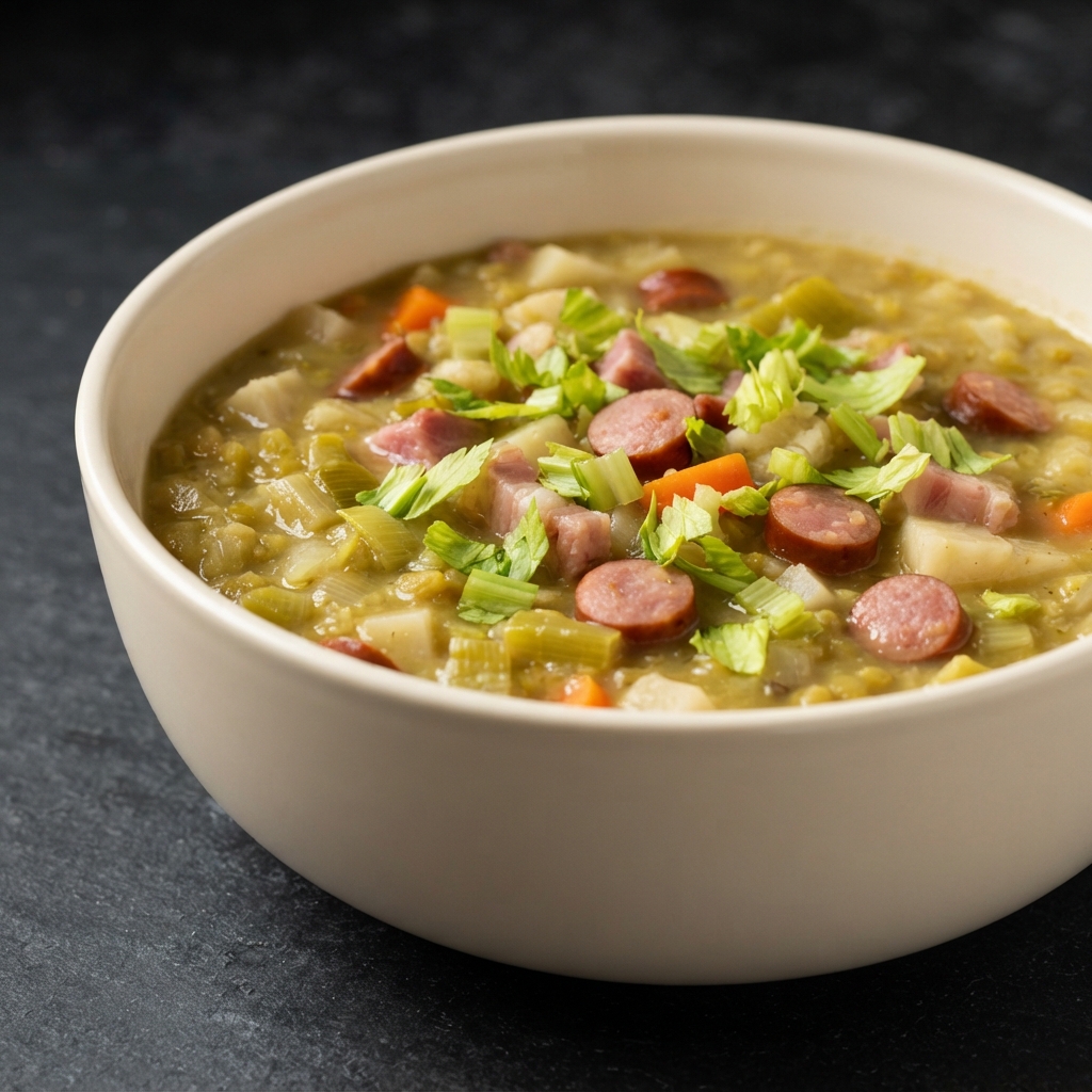 Erwtensoep: Traditional Dutch Pea Soup