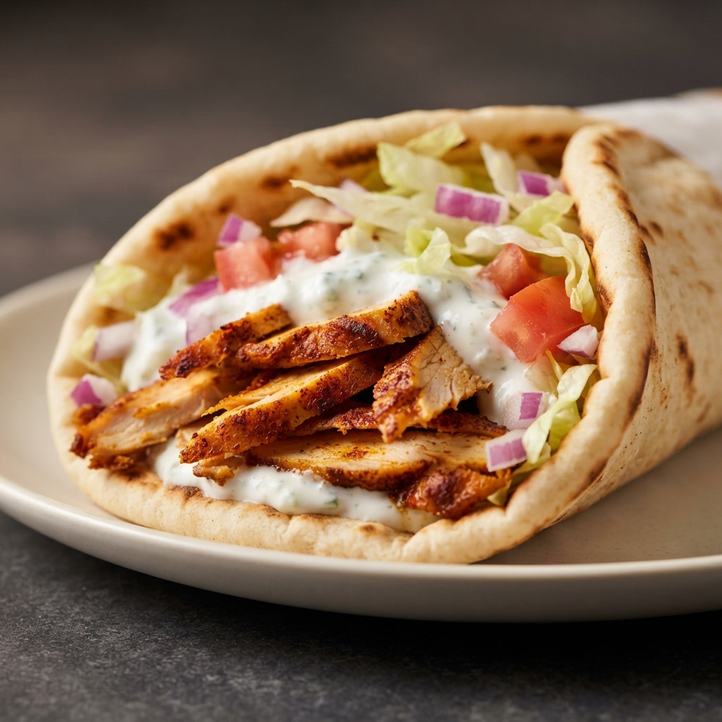 Easy Oven-Roasted Chicken Gyros