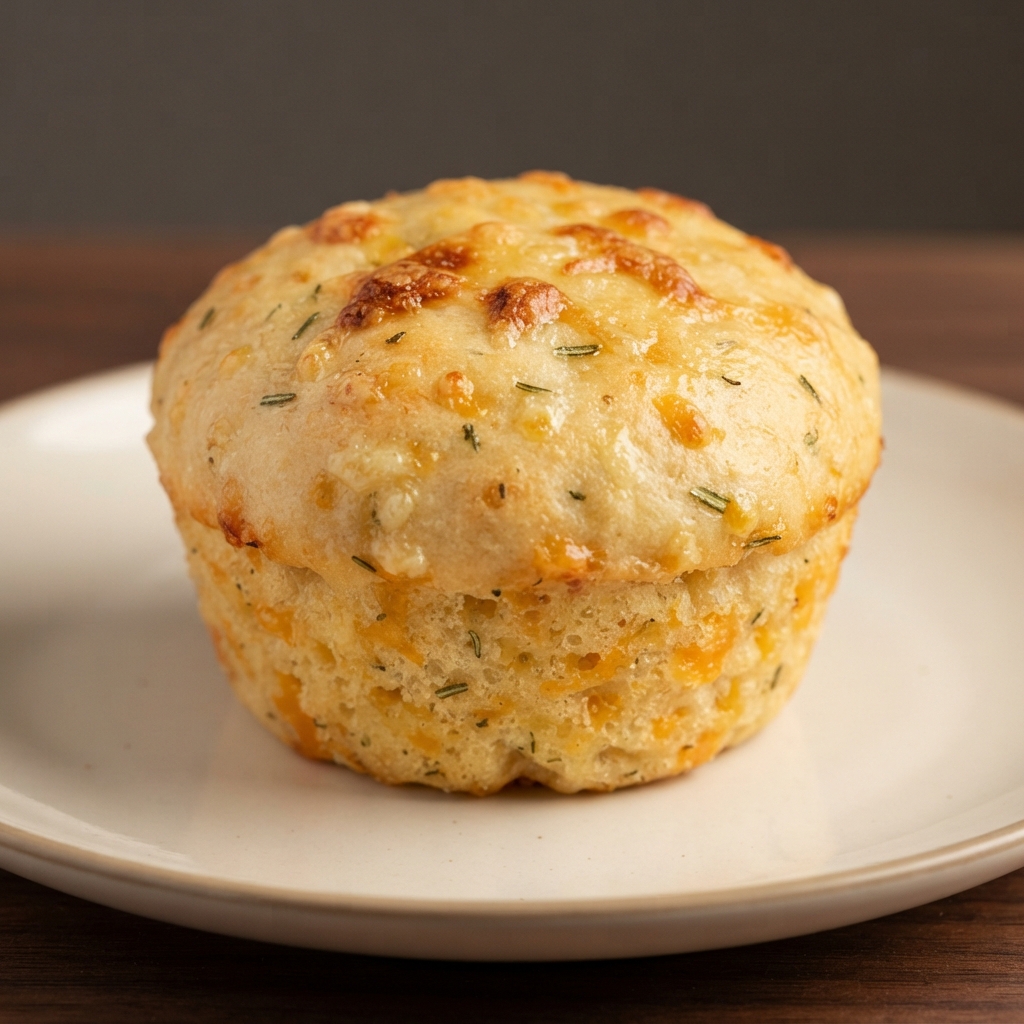 Rosemary-Garlic Focaccia Muffins
