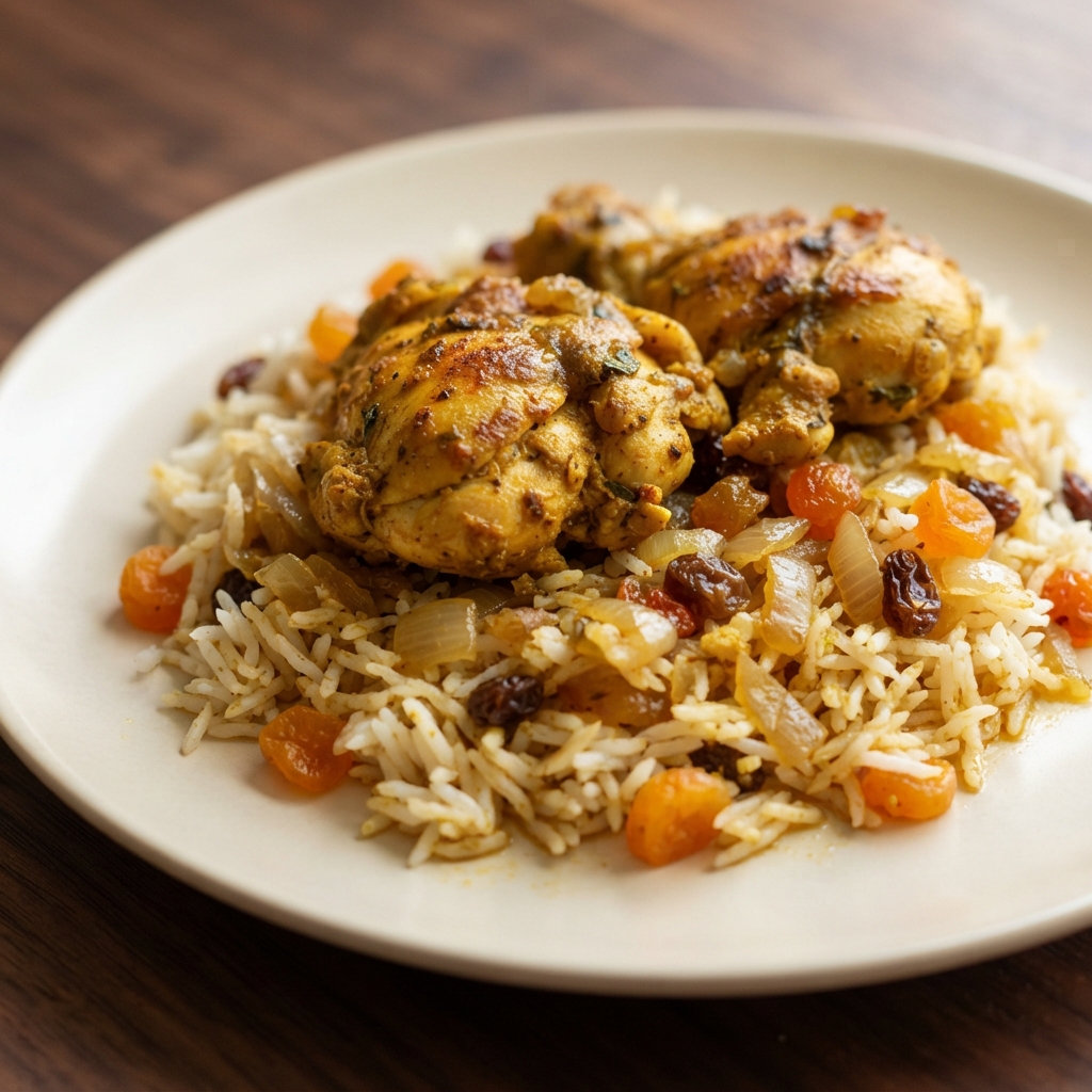 Bombay-Style Chicken with Fragrant Rice