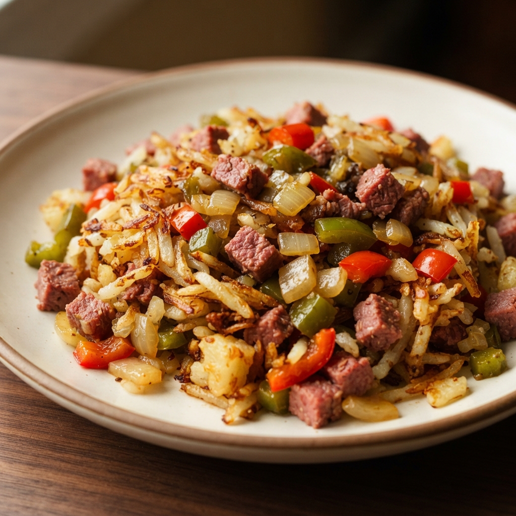 Holiday Who Hash Breakfast Skillet