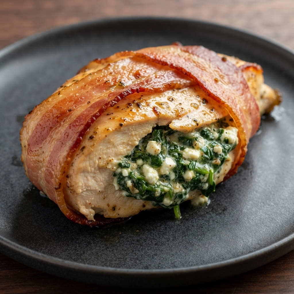Spinach-Stuffed Chicken Breasts