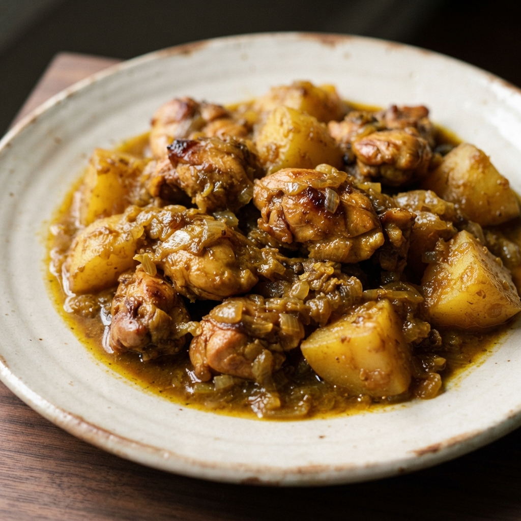 Caribbean-Style Jamaican Curry Chicken