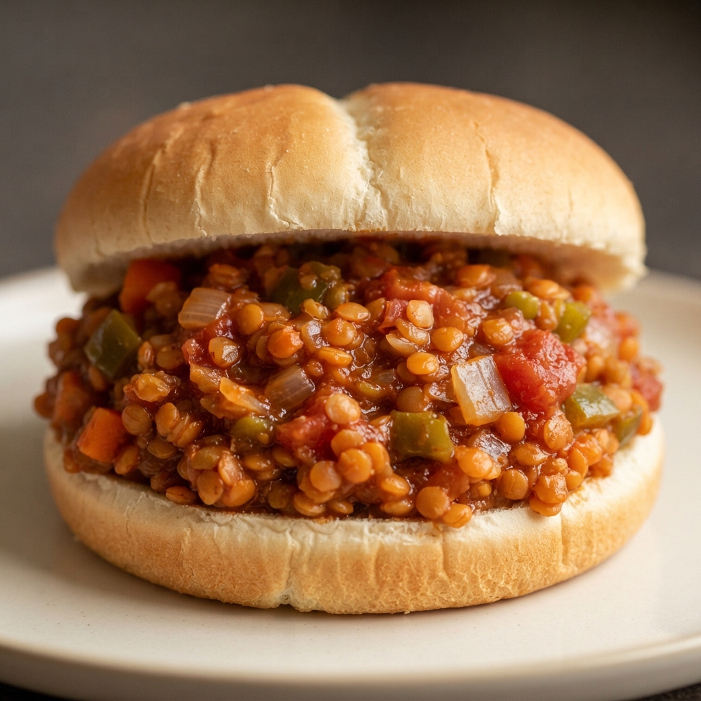 Lentil Sloppy Joes (Lightened-Up)