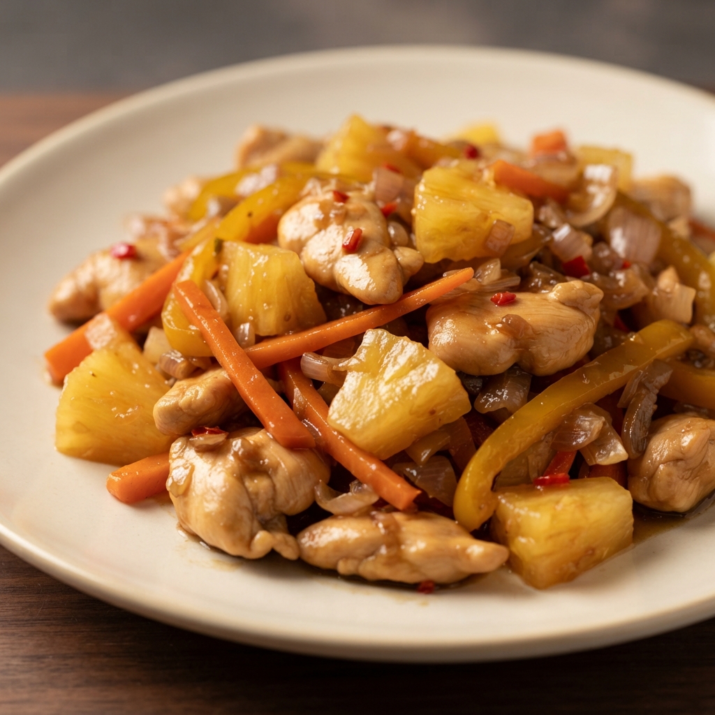 China Sun Pineapple Chicken Stir-Fry