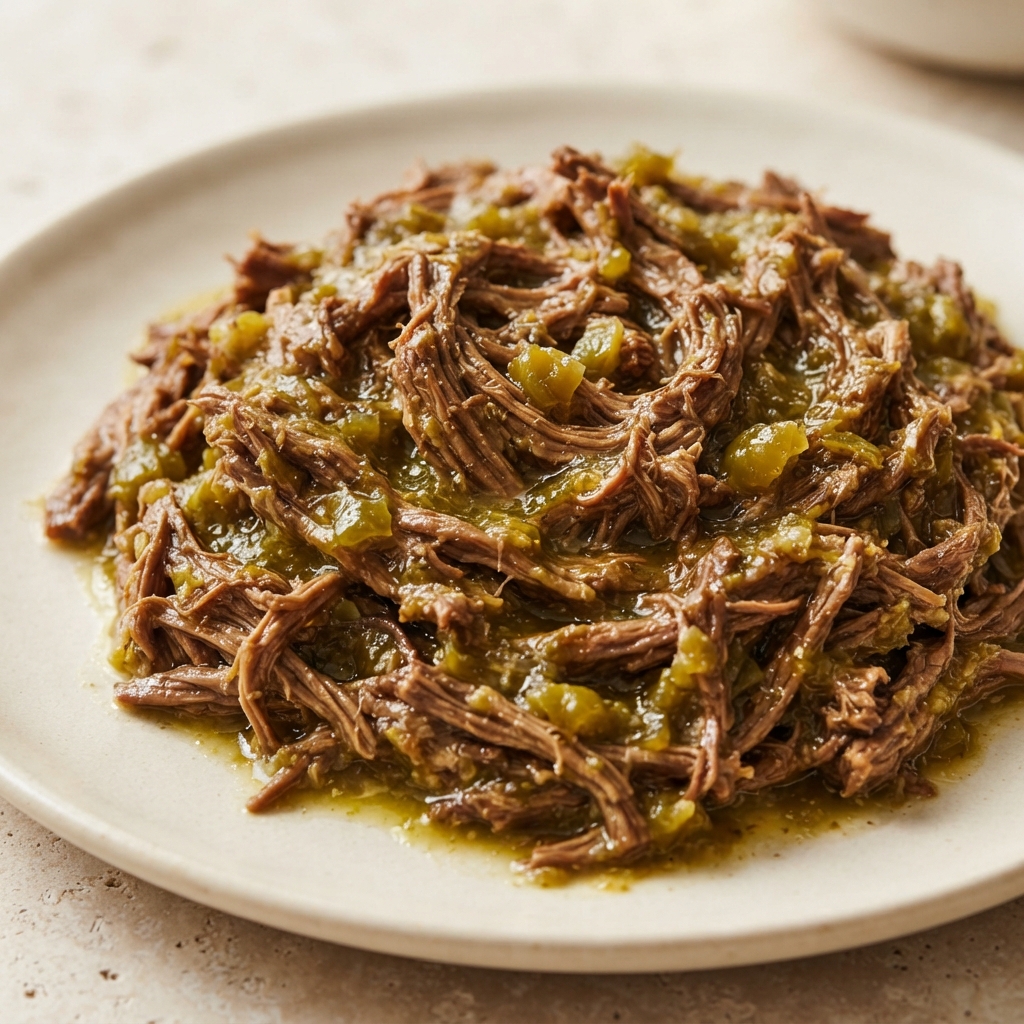 Crockpot Beef and Pork Machaca