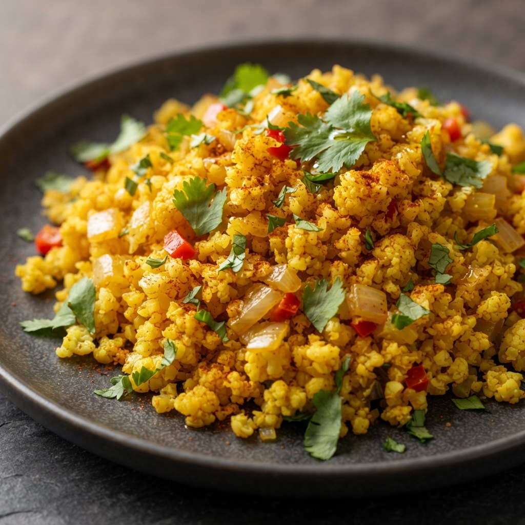 Riced Cauliflower “Couscous”