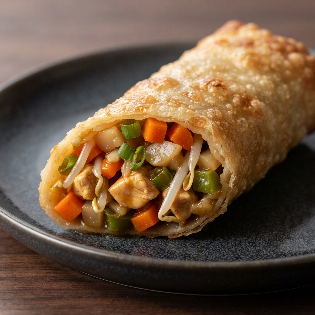 What the ELLE...Baked Egg Rolls