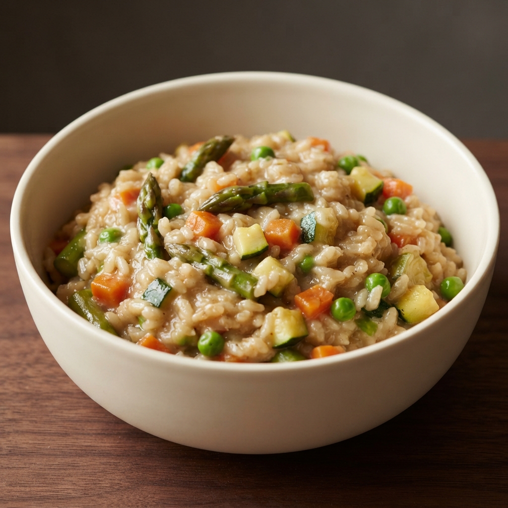Brown Rice and Vegetable Risotto