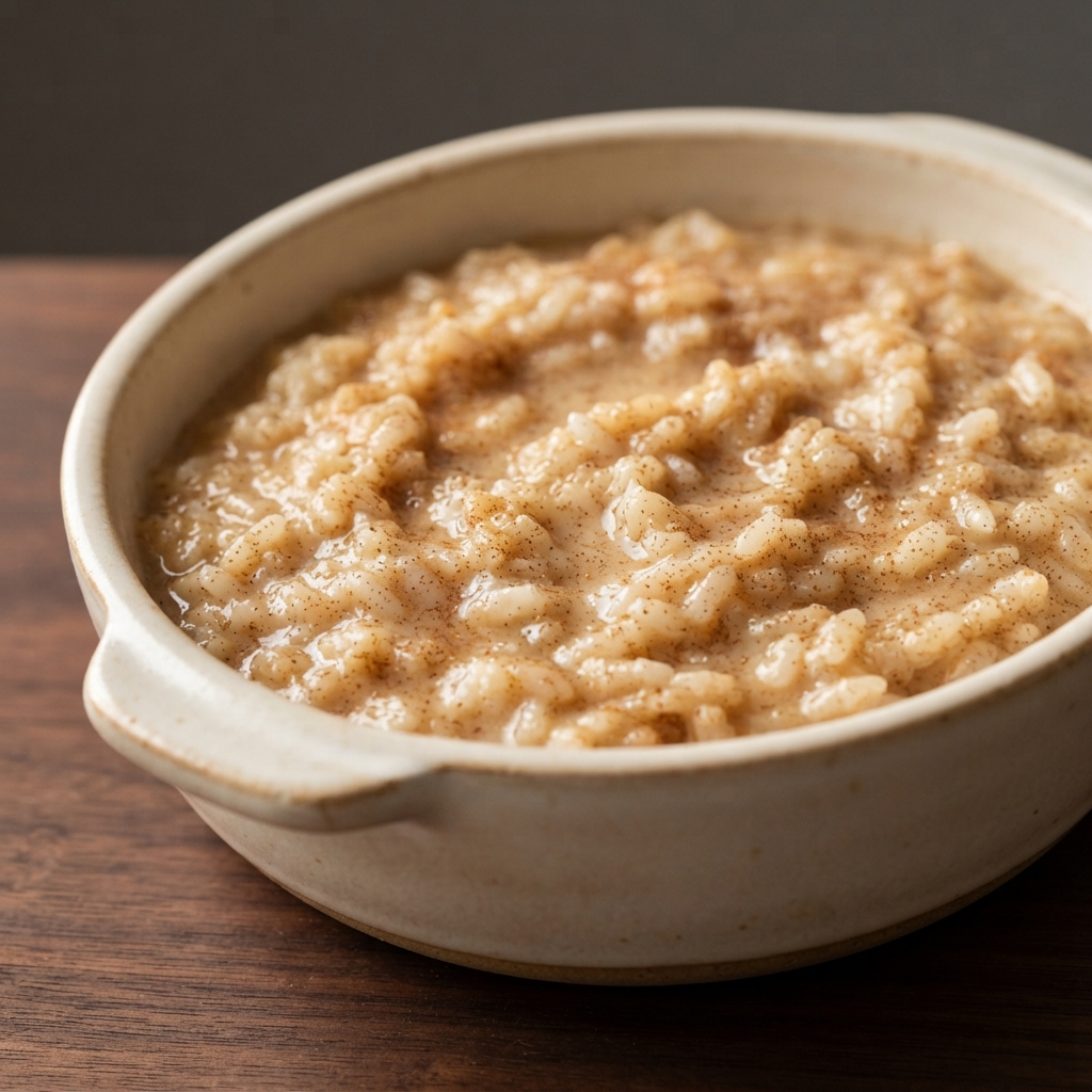 Brown Sugar and Cinnamon Rice Pudding