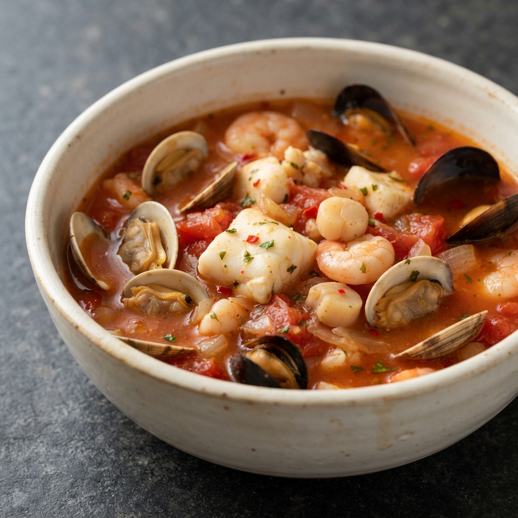 Italian-Style Cioppino Seafood Stew