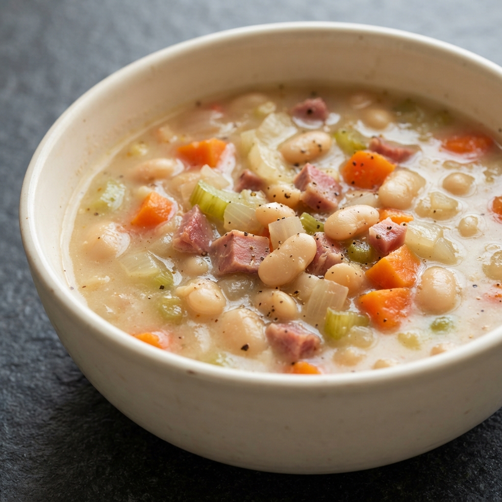 Classic Ham and Great Northern Bean Soup