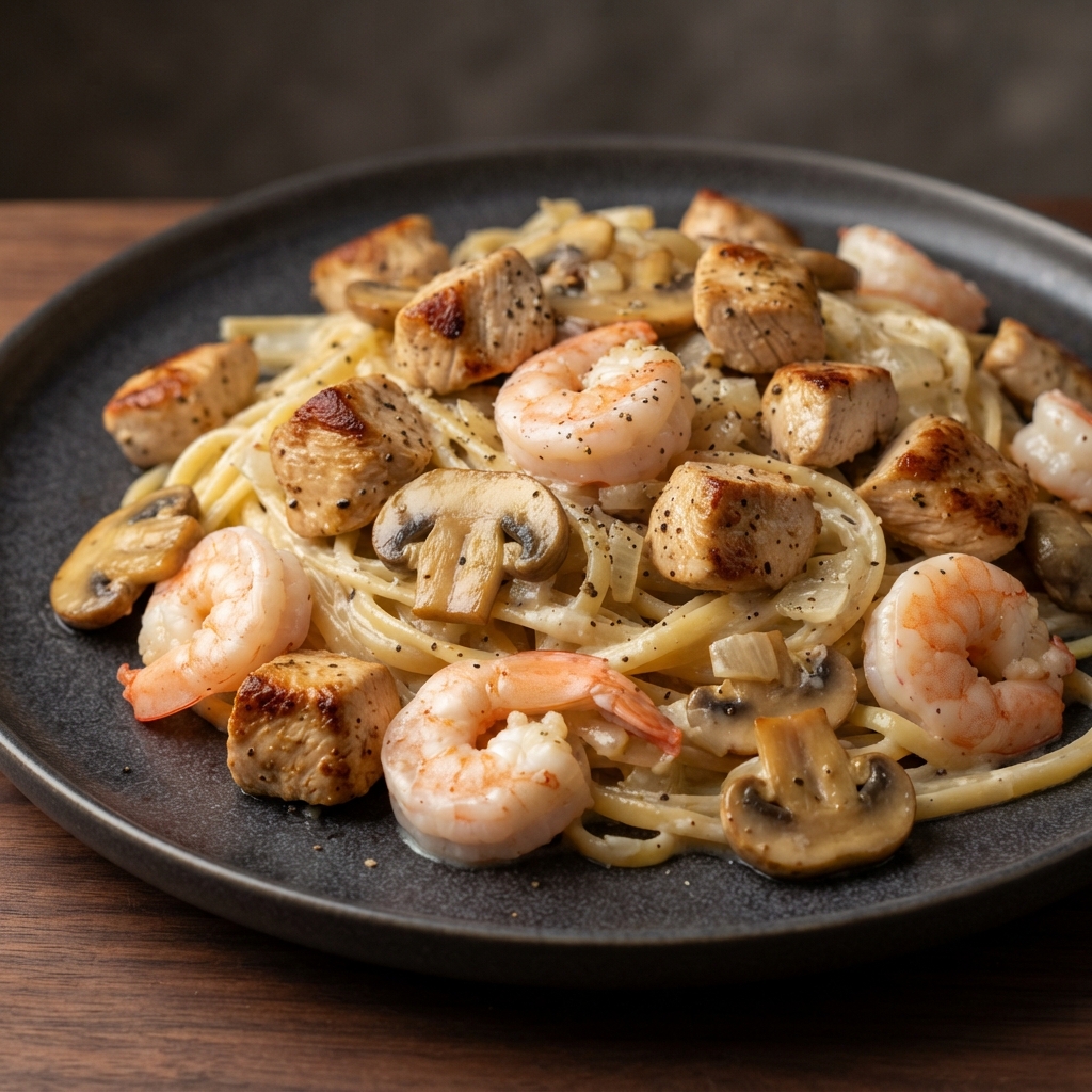 Chicken and Shrimp