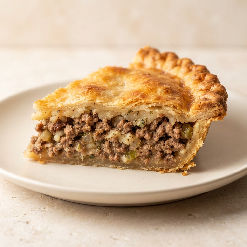 Tourtière (French Canadian Meat Pie)