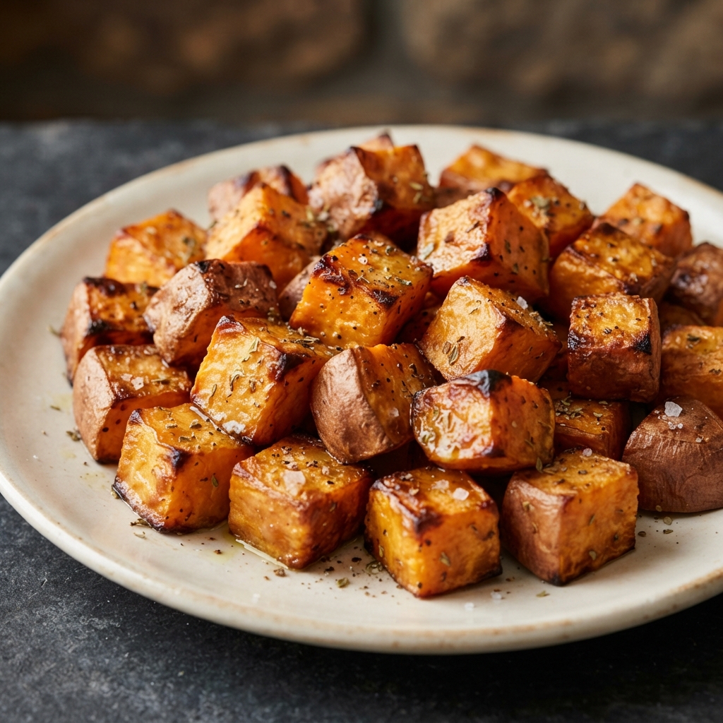 Oven-Roasted Sweet Potatoes