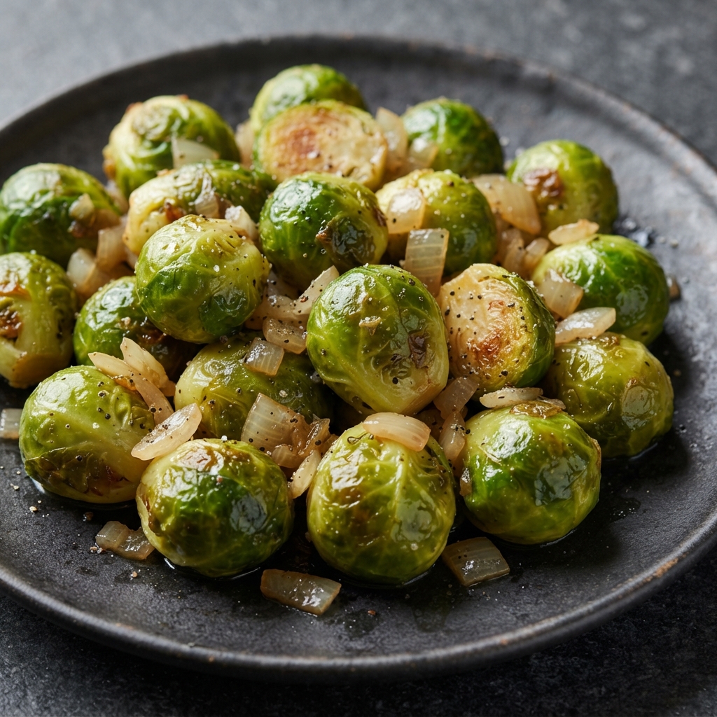Instant Pot Roasted Brussels Sprouts