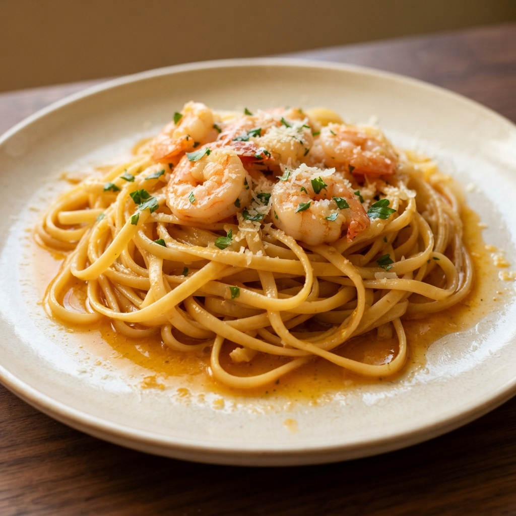 Tropical Shrimp Scampi