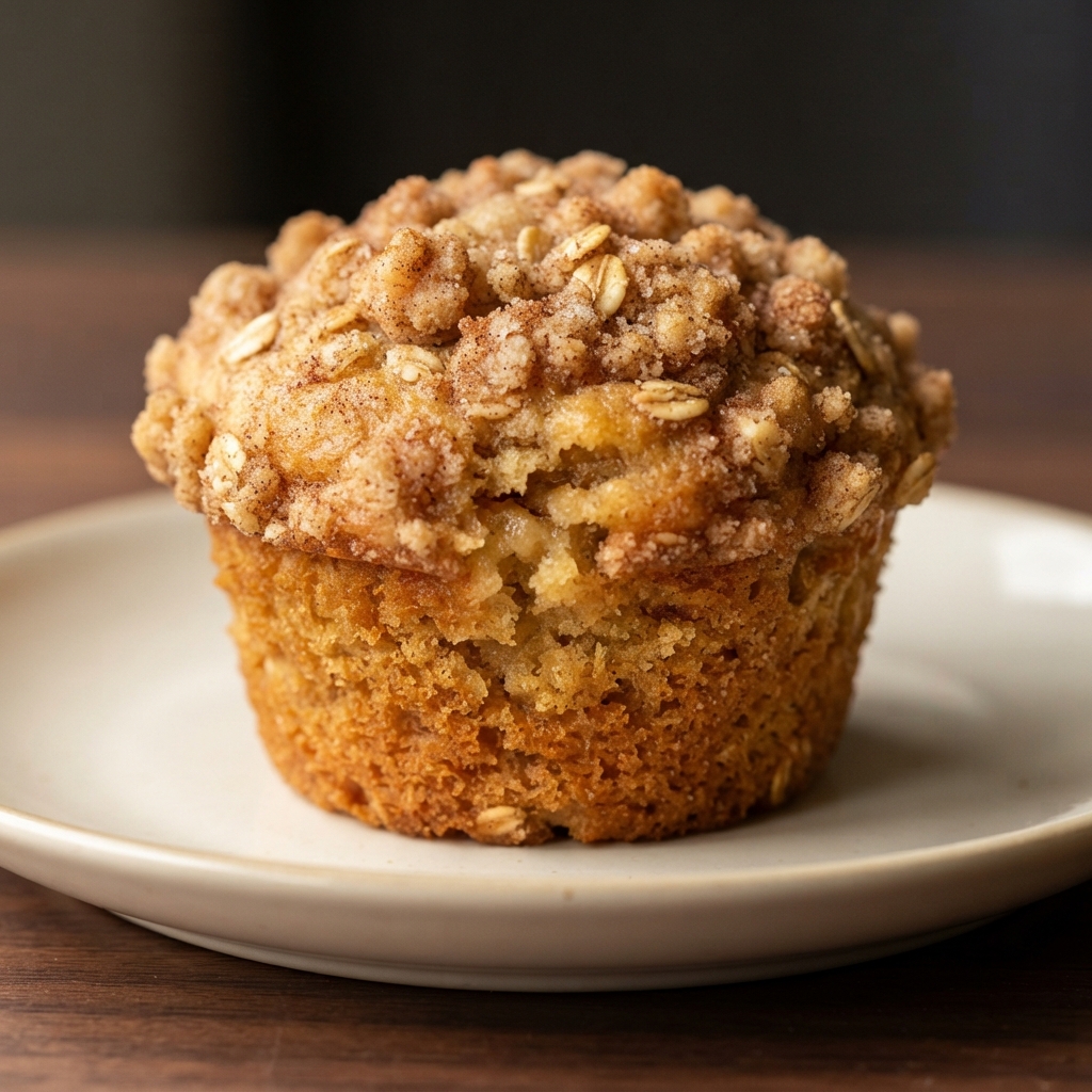 Oatmeal Applesauce Muffins