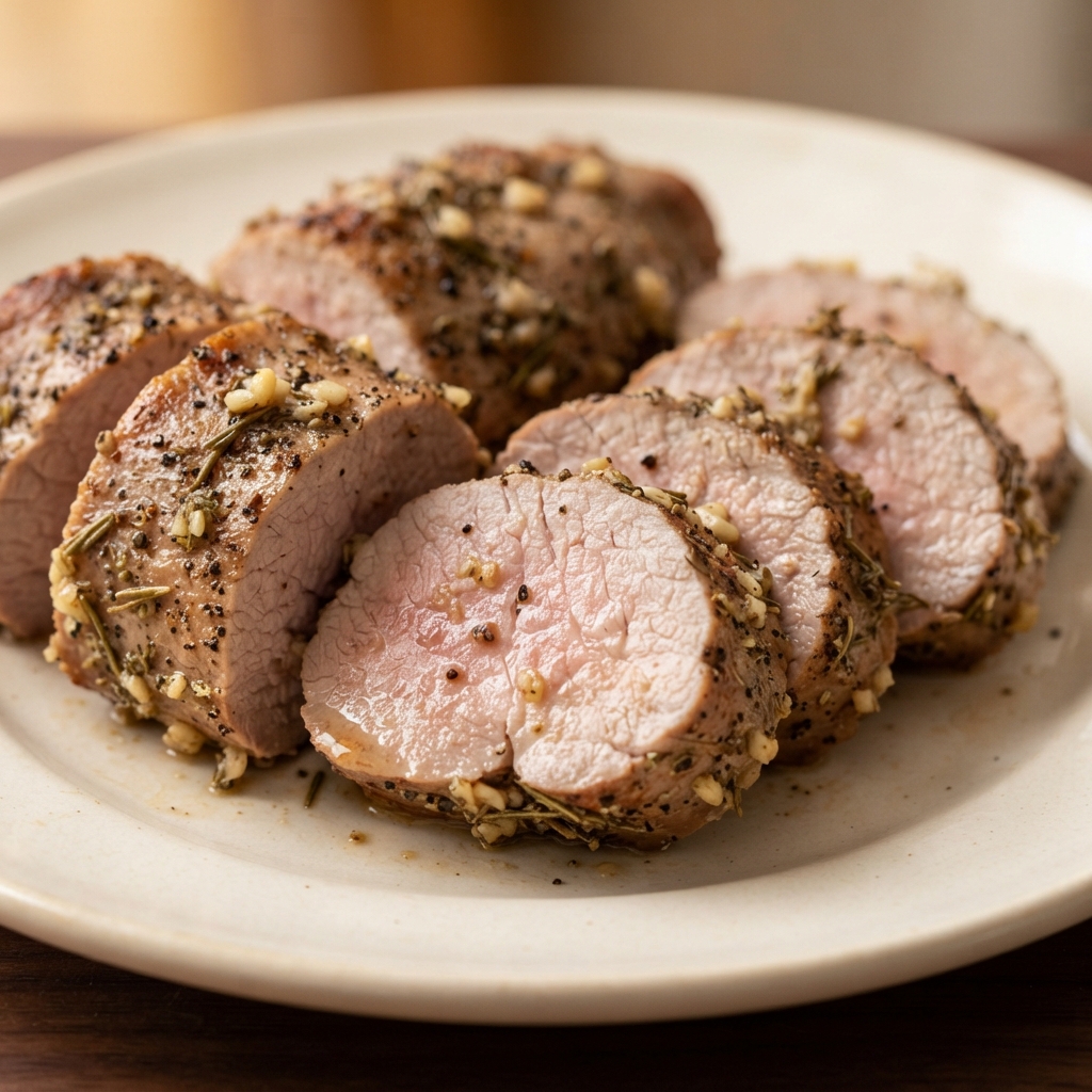Herbed Tuscan-Style Pork Tenderloin