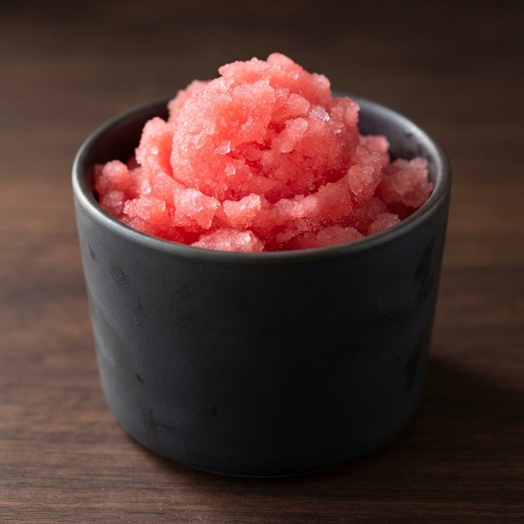 Lime-Honey Watermelon Granita