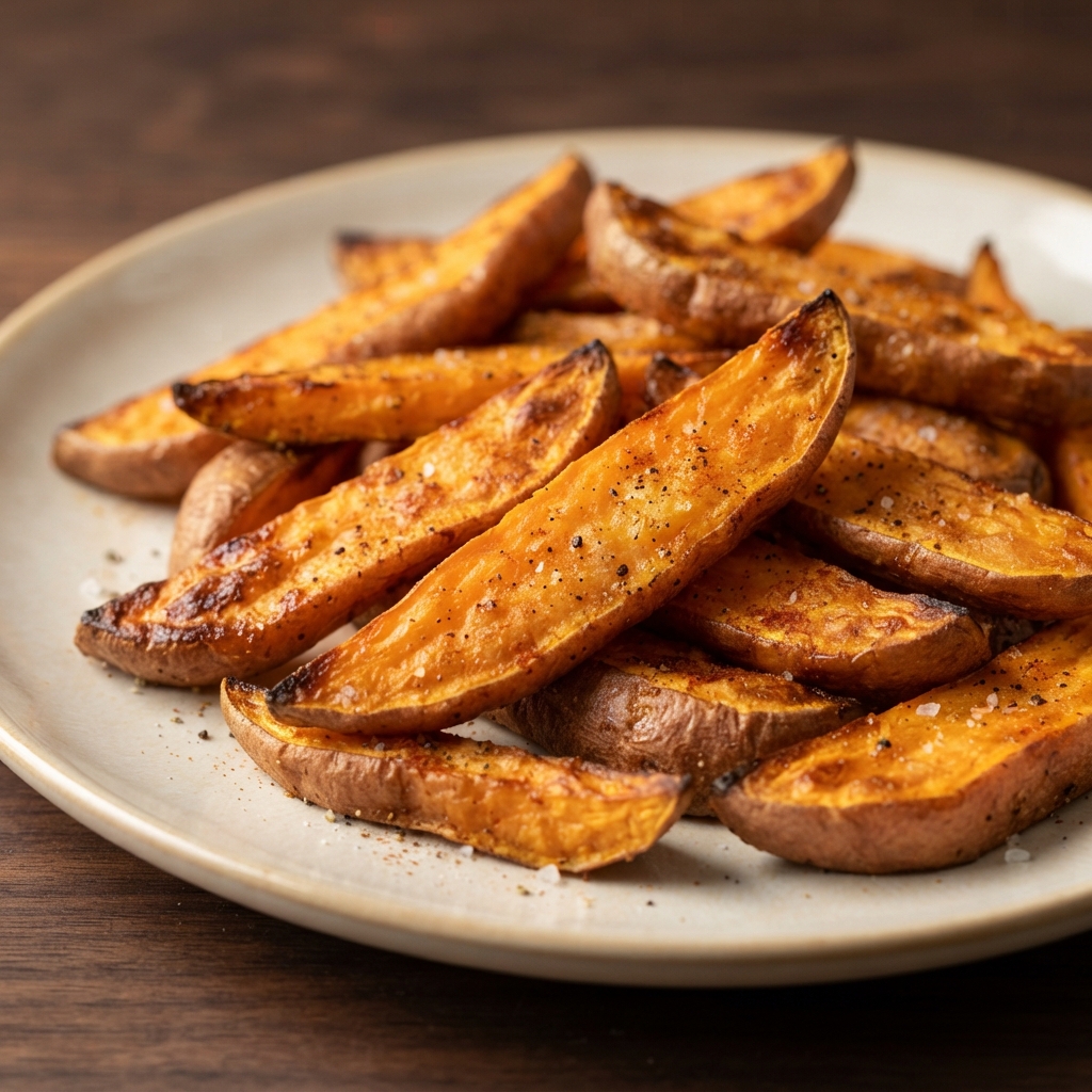 Oven-Roasted Sweet Potato Fries