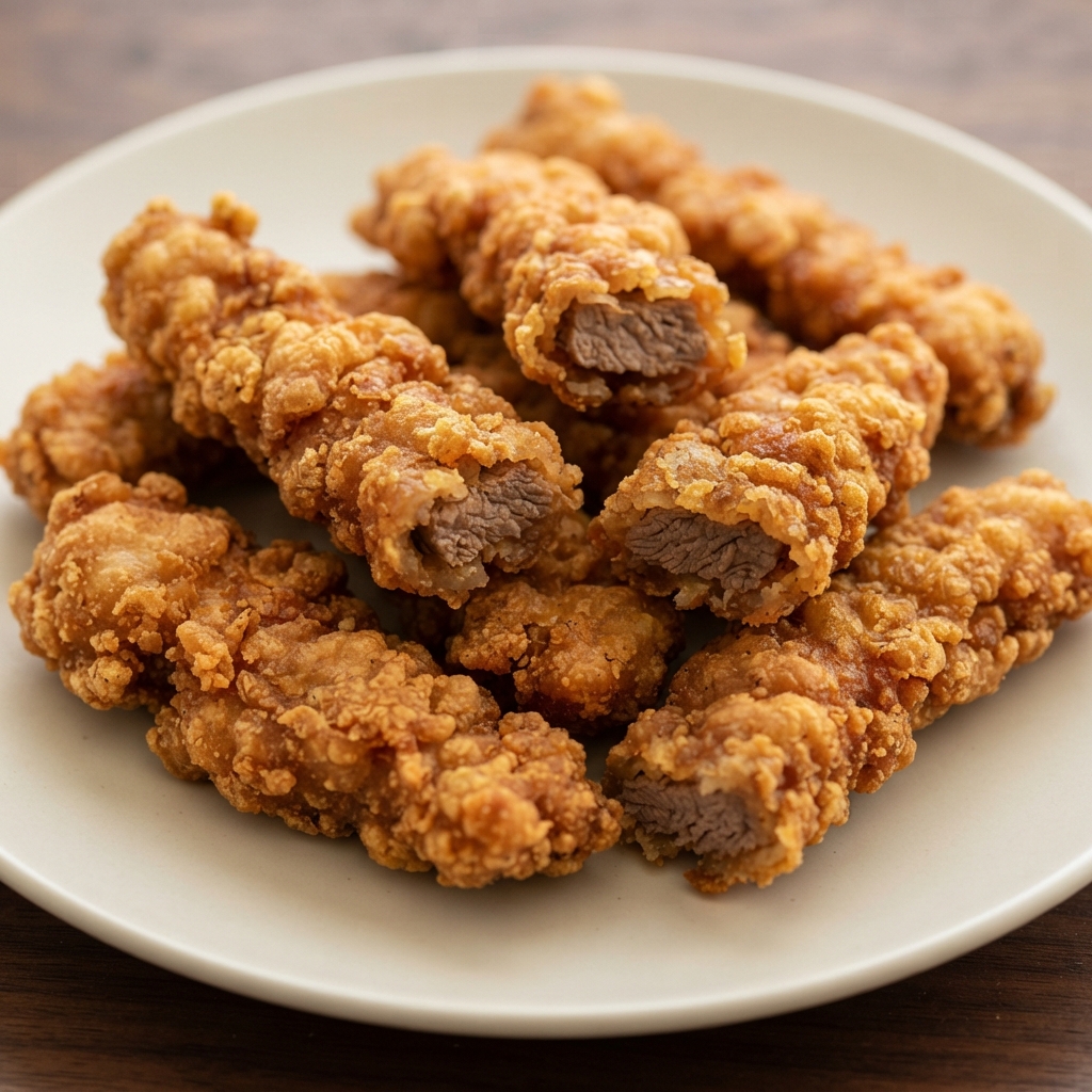 Crispy Steak Strips