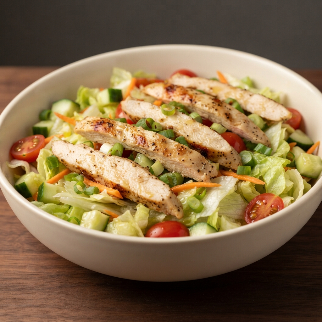 Citrus Pepper Grilled Chicken Salad