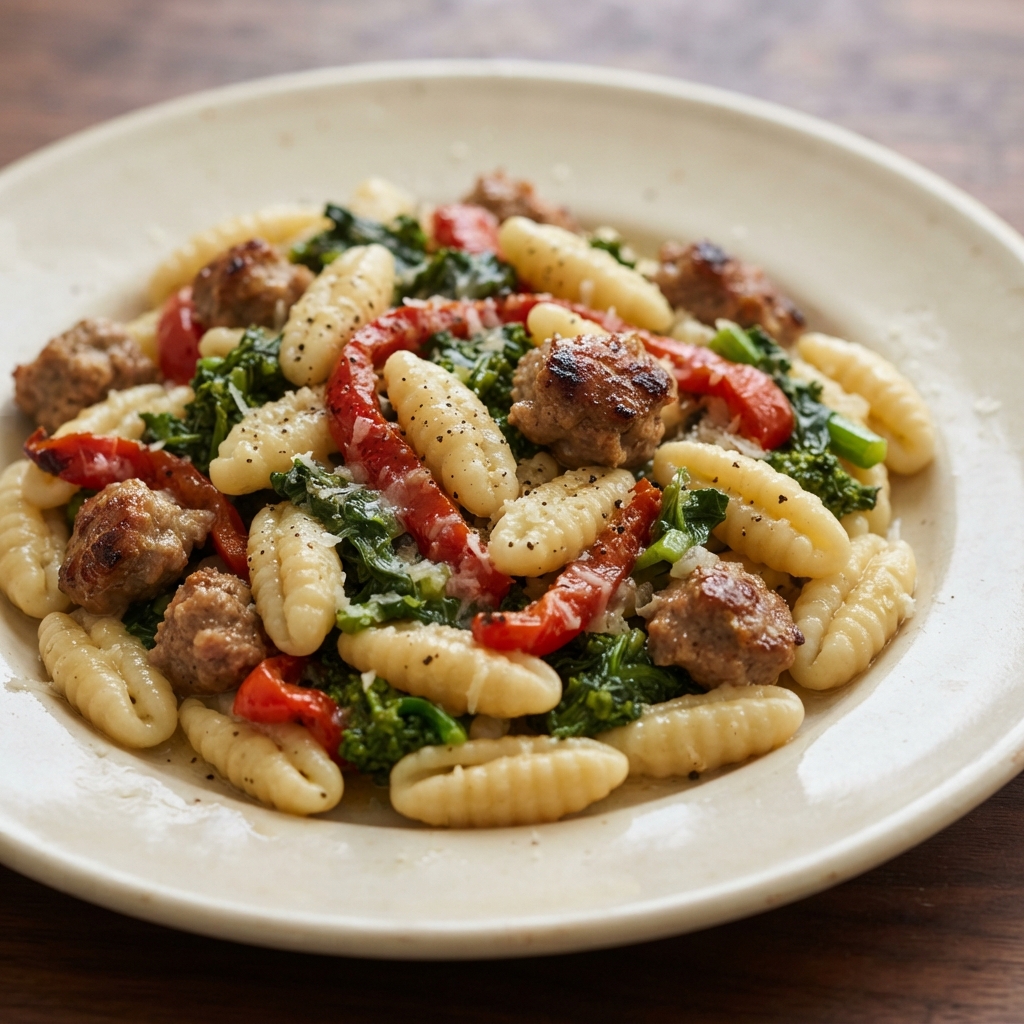 Jan's Cavatelli with Broccoli Rabe