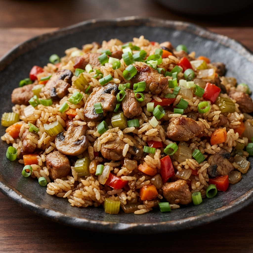 Speedy Pork Fried Rice