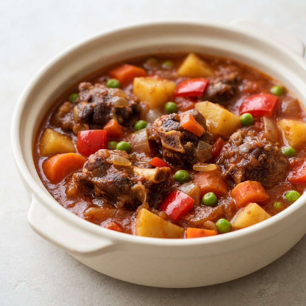 Hearty Goat Caldereta Stew