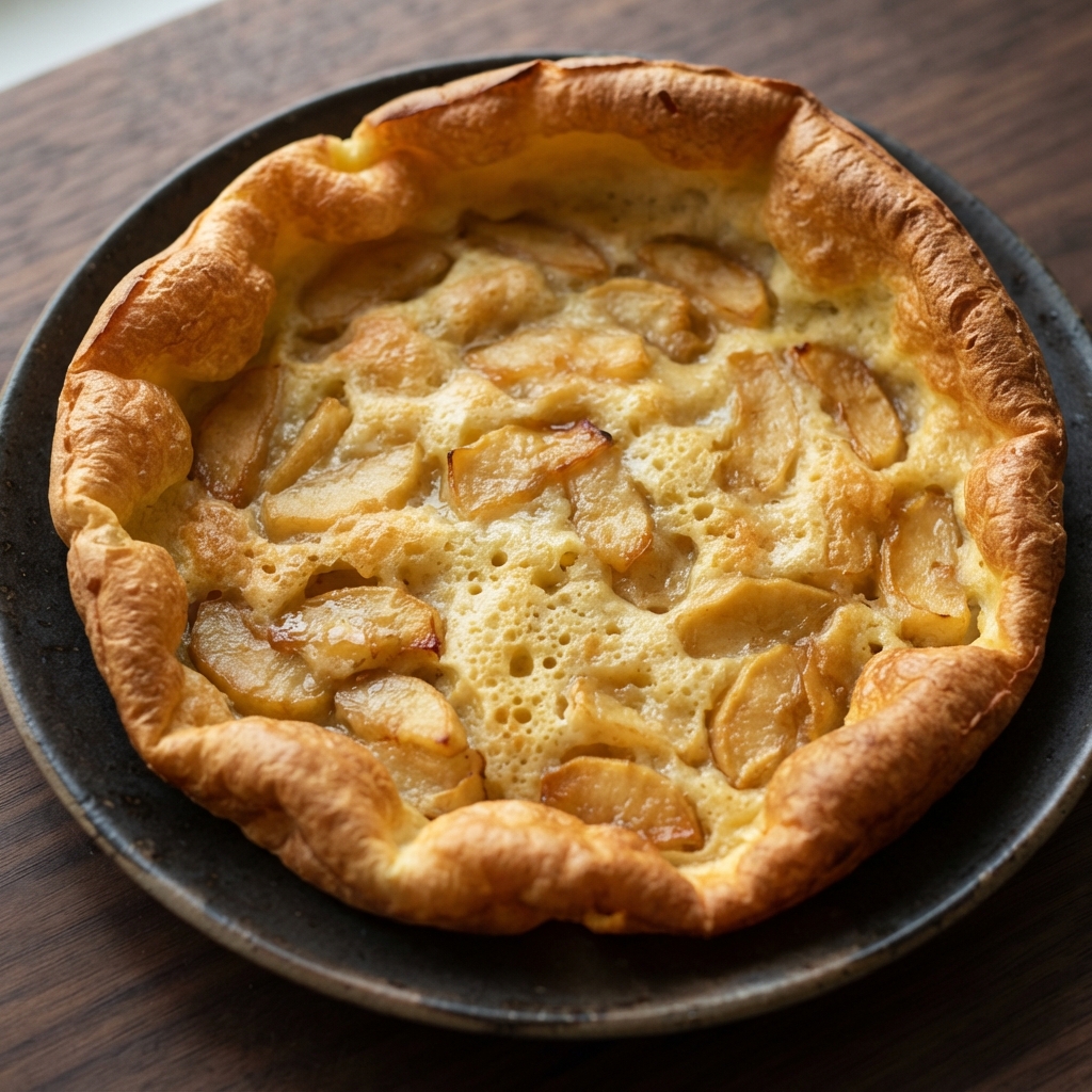 Baked Apple Dutch Pancake