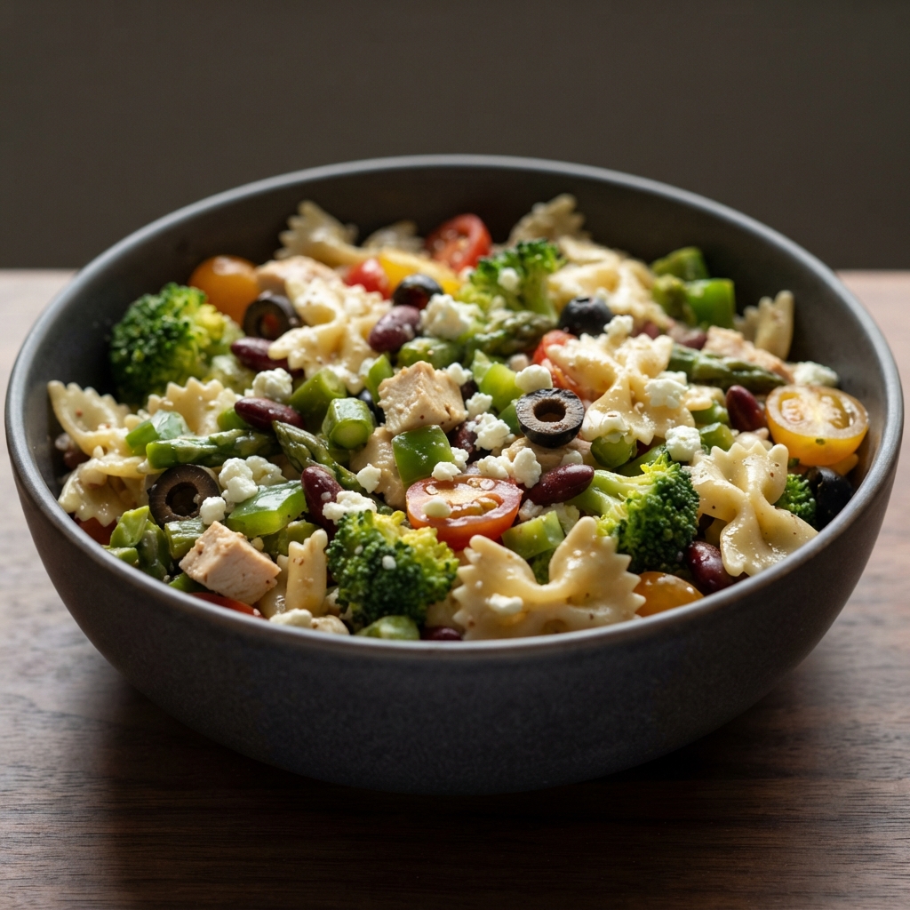 Backyard Bow Tie Pasta Salad