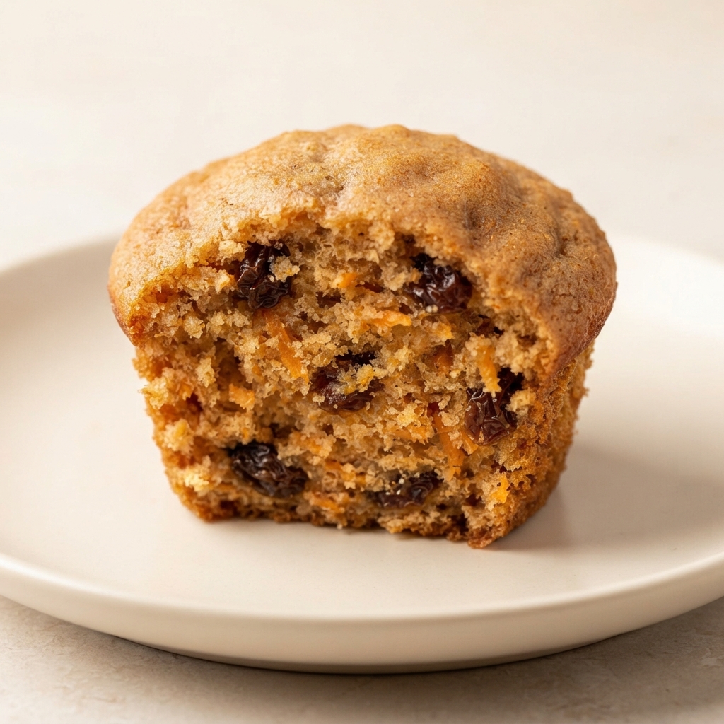 Whole Wheat Carrot-Raisin Muffins