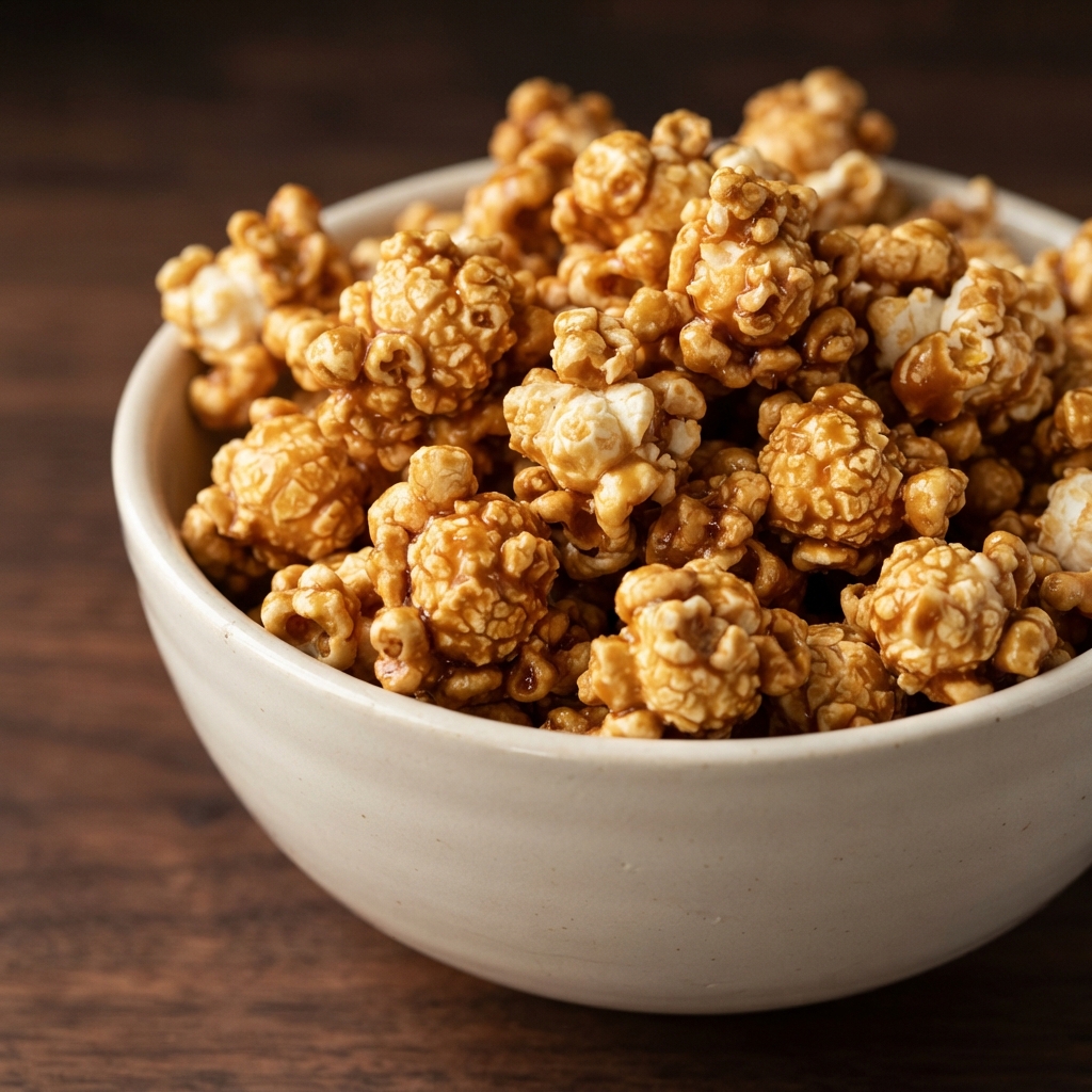 Old-Fashioned Caramel Popcorn