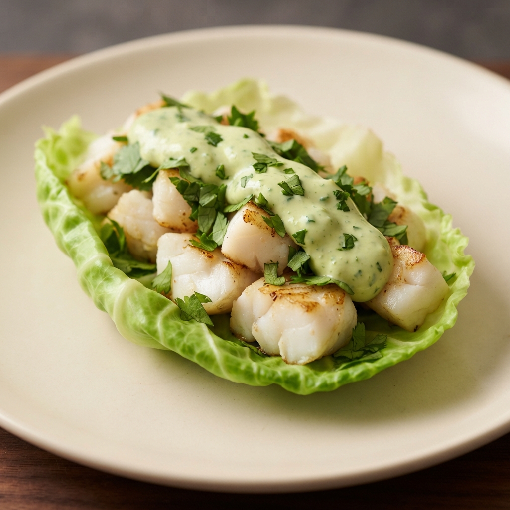 Cabbage-Wrapped Fish Tacos