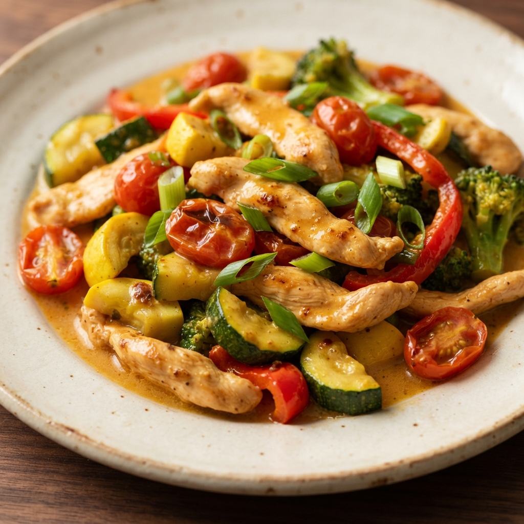 Easy Chicken Primavera