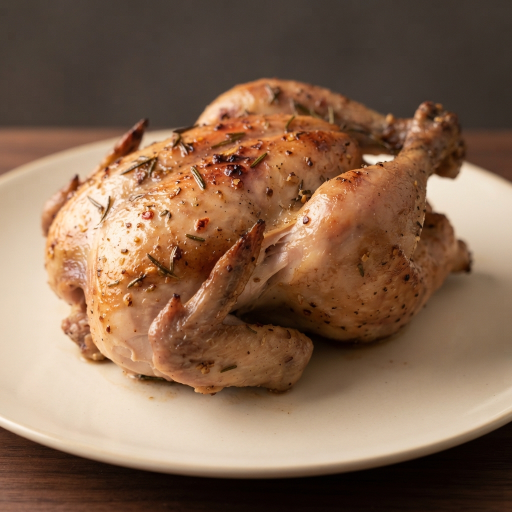 Grilled Game Hens with Blood Orange and Rosemary